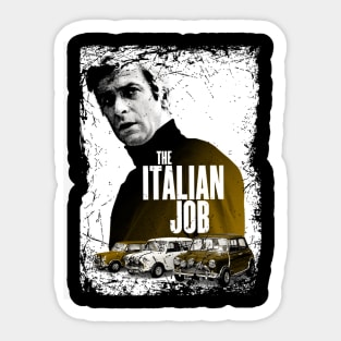 From Turin to Your Wardrobe The Job-Inspired T-Shirts Sticker